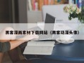 永康黑客漫画素材下载网站（黑客动漫头像）